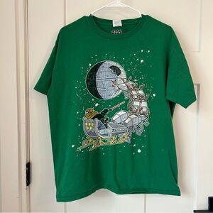 Star Wars Green Graphic Men's Tee